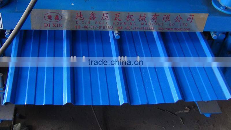 cangzhou Hebei Aluminium Trapezoidal Profile Metal Wall Plate Cold Roll Forming Machine roll former steel roll former