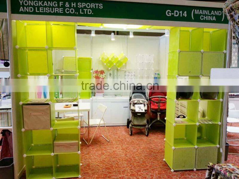 Classics Cube Closet Organizer with brown color(FH-AL0021)