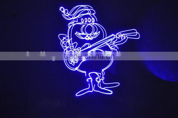 Dmx512 Ilda laser light with SD card blue stage light