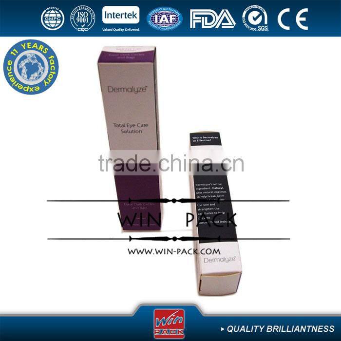 7.5ml 10ml 15ml clear airless bottle for eye cream with plastic head, eye cream plastic bottle, airless bottle for eye cream