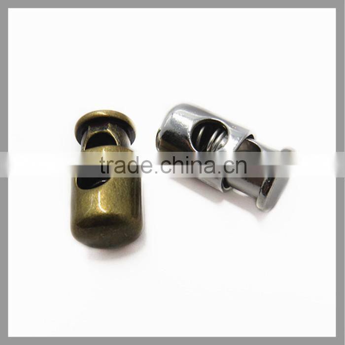 Draw Cord Metal Spring Stopper For Garment