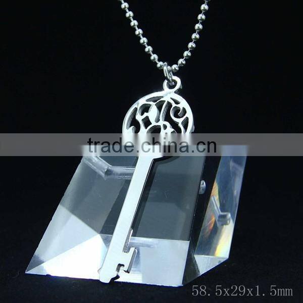 Stainless steel key pendants for sale