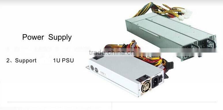 1u 4 bays rackmount server case atx pc case