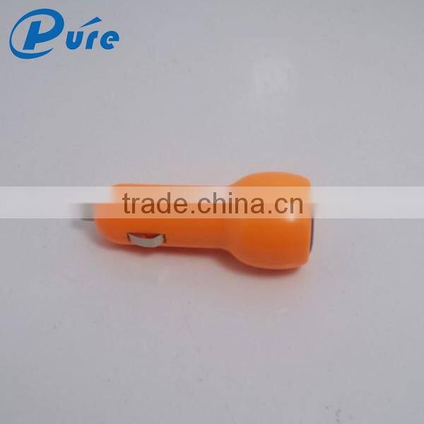 2016 newest design 5V 2.1A dual usb car charger factory car accessories shenzhen pure technology