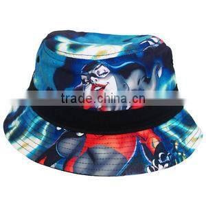 Hot selling promotional black floppy bucket hat