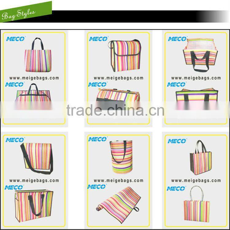 metallic reusable shopping bag
