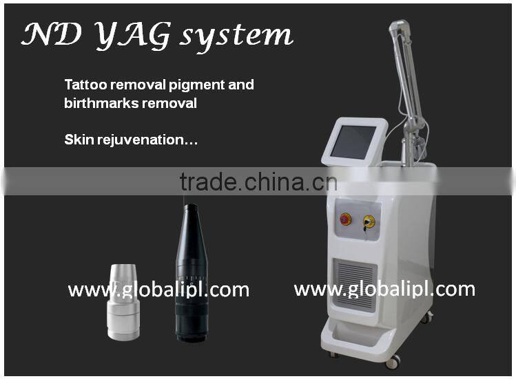 New q-switched nd:yag laser tattoo removal machine