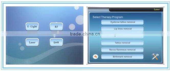 professional multifunctional Elite IPL SHR RF Laser beauty salon machine for sale