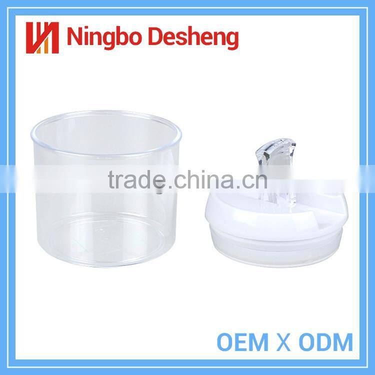 Cheap round shape food wholesale plastic storage bins