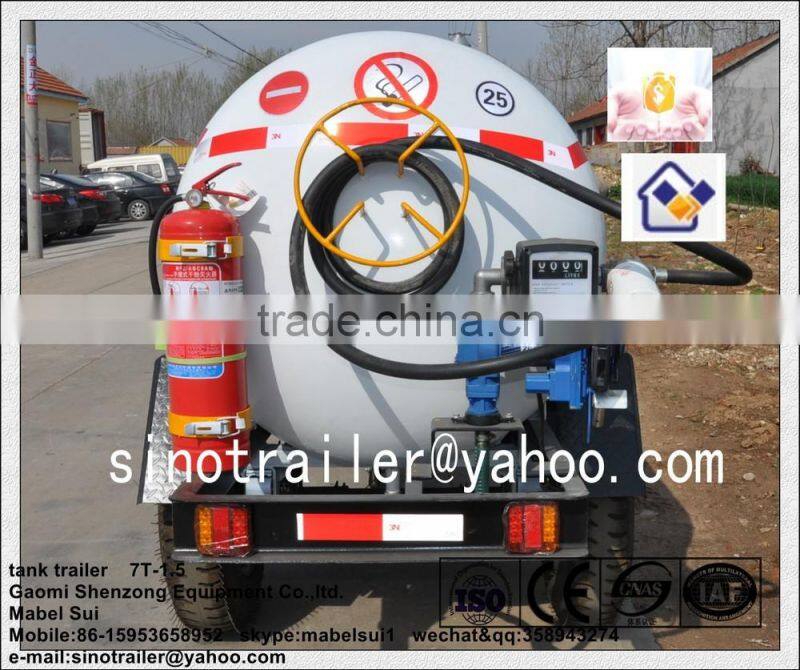 2500l oil tanker trailer