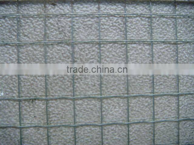 6.5mm Clear Wired Patterned Glass with CE & ISO9001