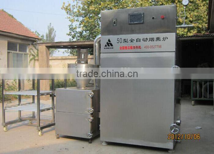 Hotsale sausage machine/sausage smoker/sausage smoking machine
