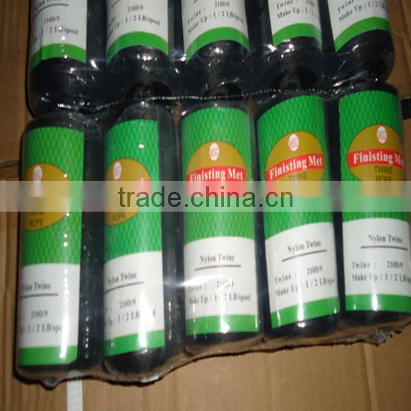 hight tenacity low shrink 210d polyester fishing twine