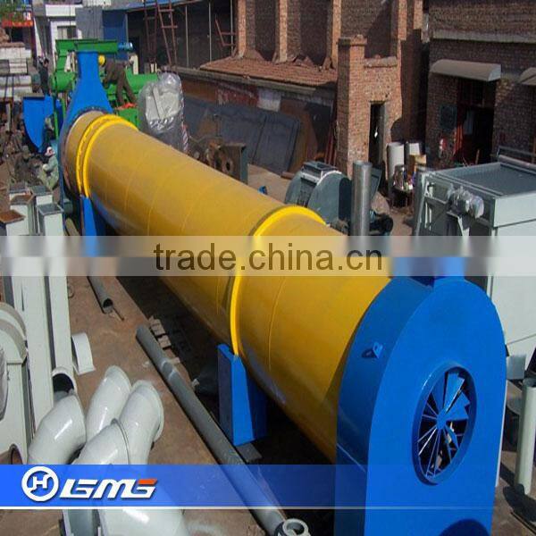 wood industry drying equipment 6-15t/h saw dust rotary dryer