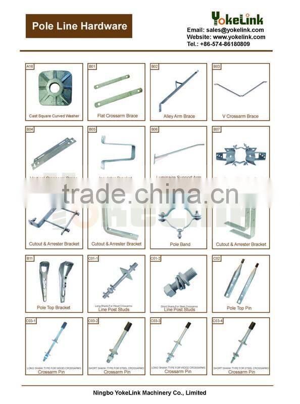150 KN preformed dead-ends Thimble clevis with clevis pin