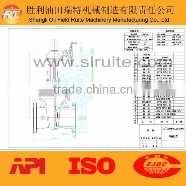 API Standard Gate Valve