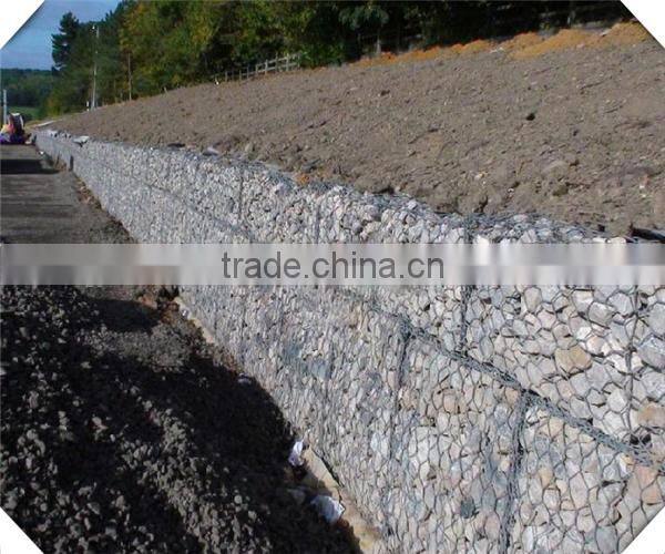 80*100mm mesh size 2*1*1 high quality gabion retaing wall