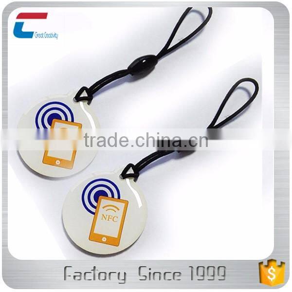 New Style Key Fobs 13.56MHZ RFID NFC Key Tags MIFARE Ultralight EV1 ( (ISO14443A ) In Factory Price