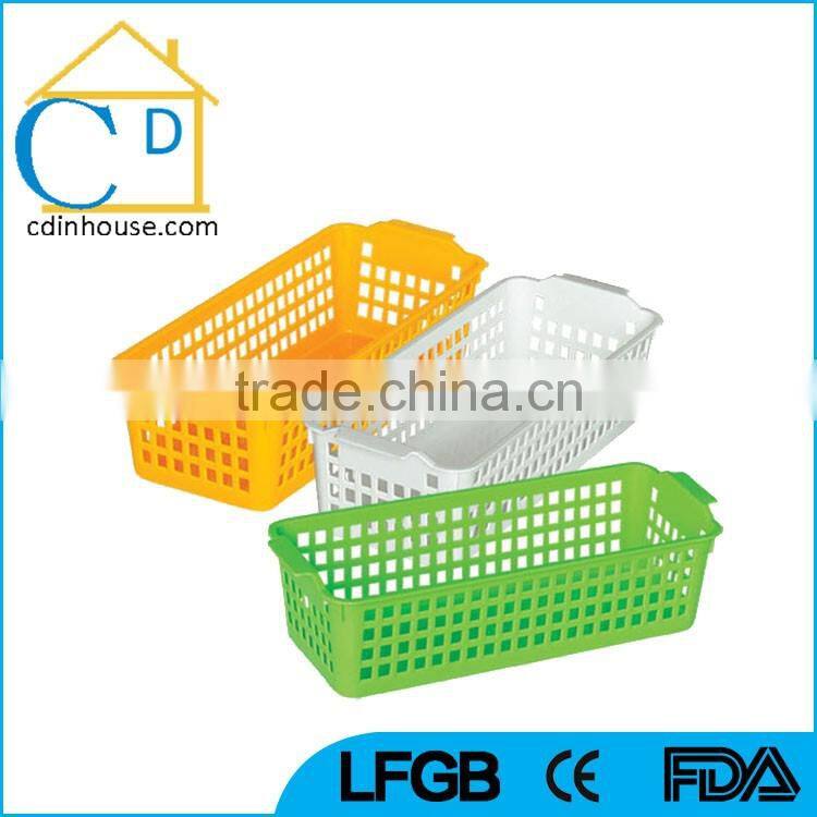 Plastic Kitchen Tableware Storage Basket