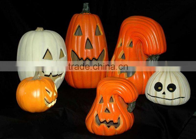 OEM Blow Molding Plastic Halloween Pumpkin Powder