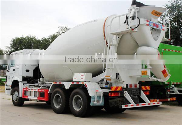 CNHTC HOWO 12m3 concrete pump mixer truck / truck mounted concrete mixer