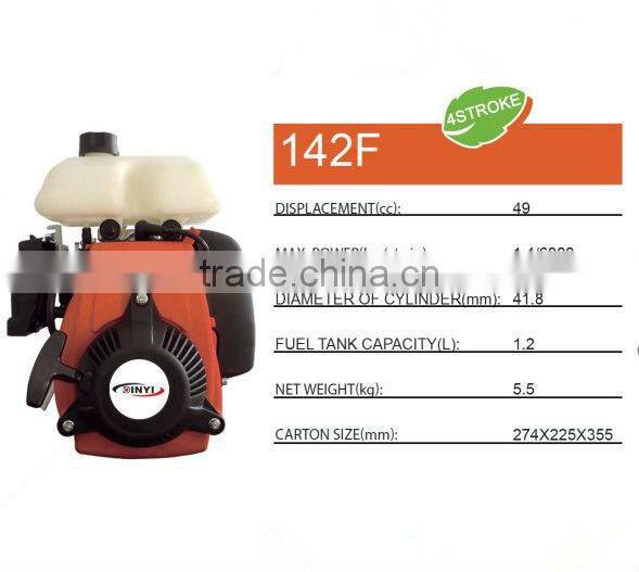 142F engine for small power garden tools use