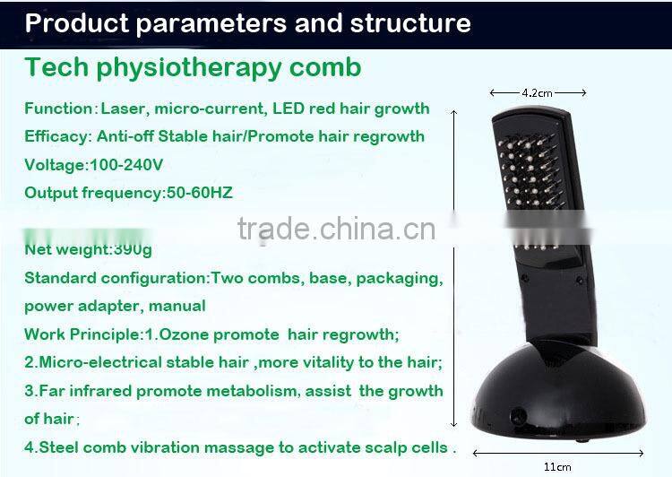 Factory price laser comb for hair growth machine