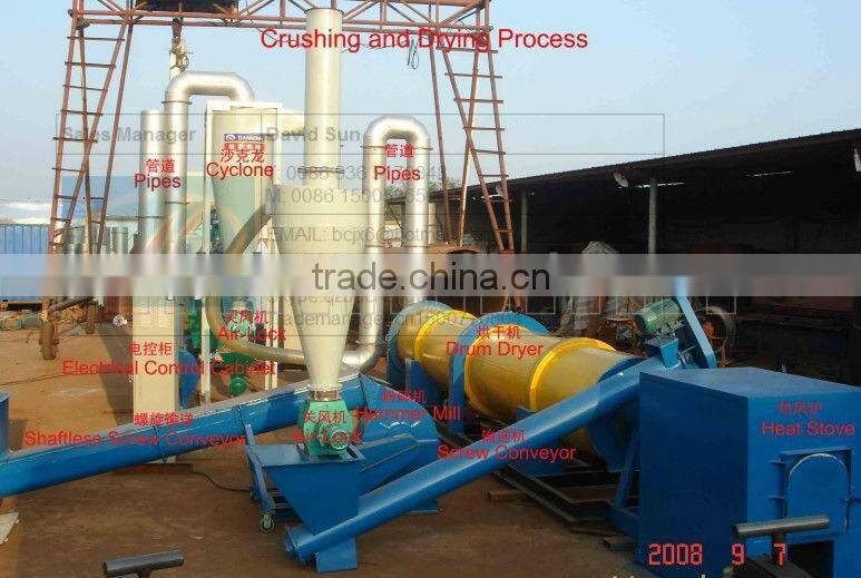 Automatic Rind Pellet Production Line With CE for sale