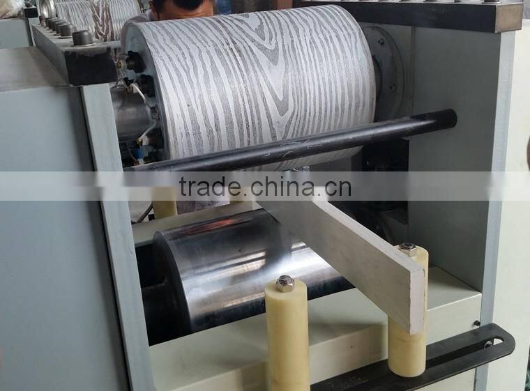 wooden looking plastic embosser plastic embosser machine