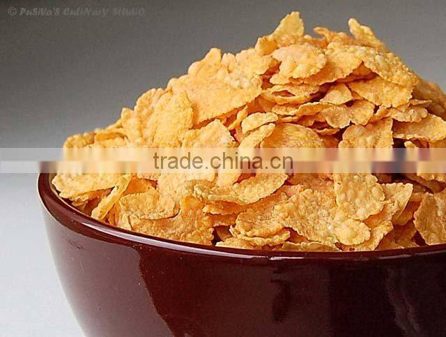 Fully Automatic Corn Flakes Breakfast Cereal Machinery processing line