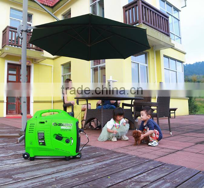 Portable 3.2KVA Silent Inverter Gasoline Generator 3200ie, 2years warranty,GS/GOST/CE/ETL,pure sinewave