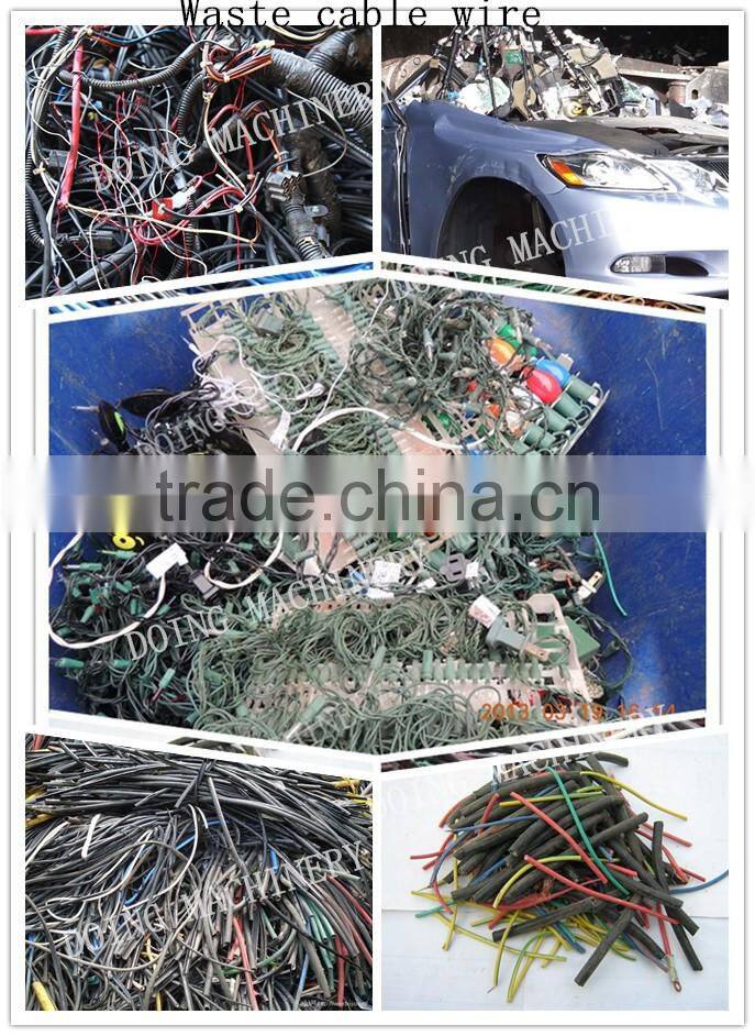 Machine Manufacture Hot Selling in India Scrap Copper Cable Granulator