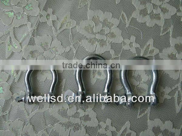 Galvanized Steel Drop Forged D Shackle