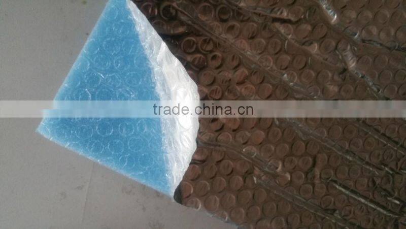 House aluminum foil bubble thermal wrap insulation/silver foil bubble