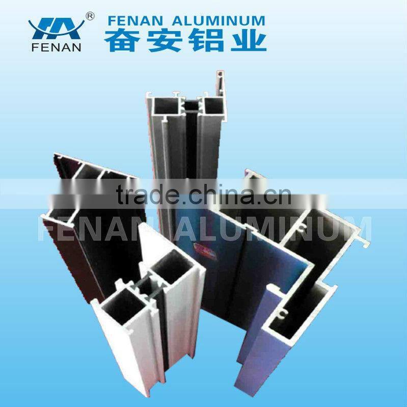 Factory Special Supply Colorful Powder Coated Window Aluminium Extrusion Profiles