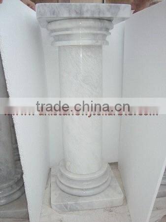 NEW BLACK AND GOLD MARBLE PEDESTALS