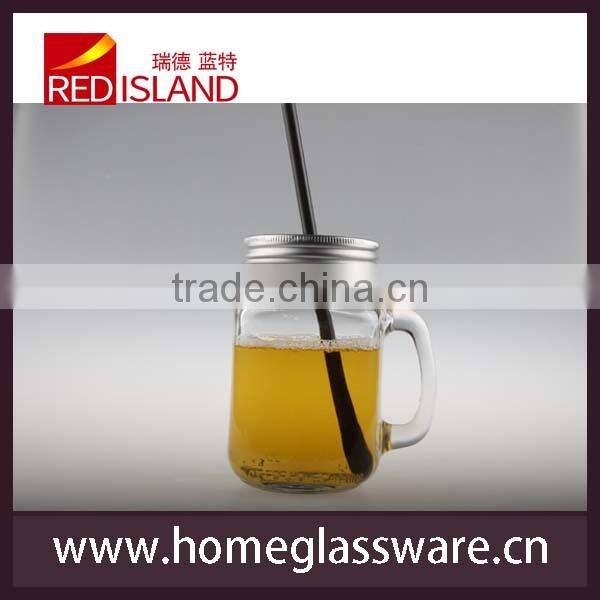 450ml 480ml 600ml700ml Clear glass mason jars/wholesale 16oz glass mason jars with straw lid