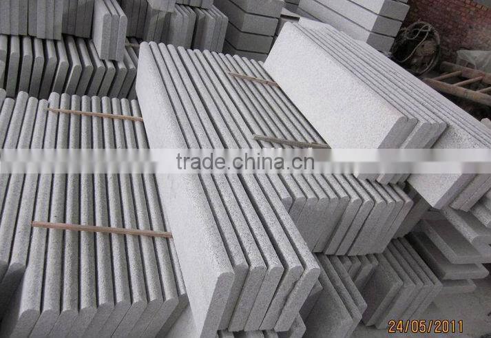 outdoor stone steps risers G603 granite stairs