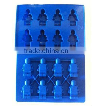 letter shape silicone ice cube tray