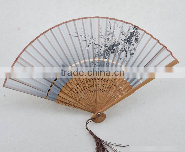 chinese traditional fashion summer foldable bamboo fan