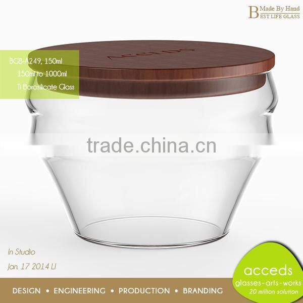 Promotional Small 100ML Honey Glass Jar And Metal Lid