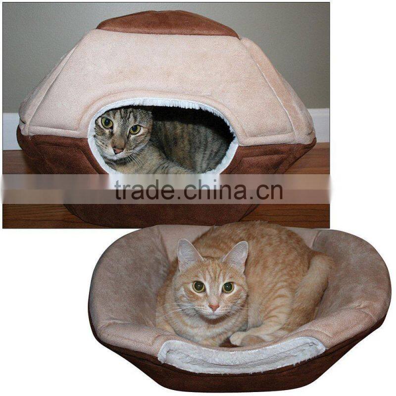 Popup Pet Bungalow , Popup pet bungalow bed , 2 in 1 tunnel bed & mat