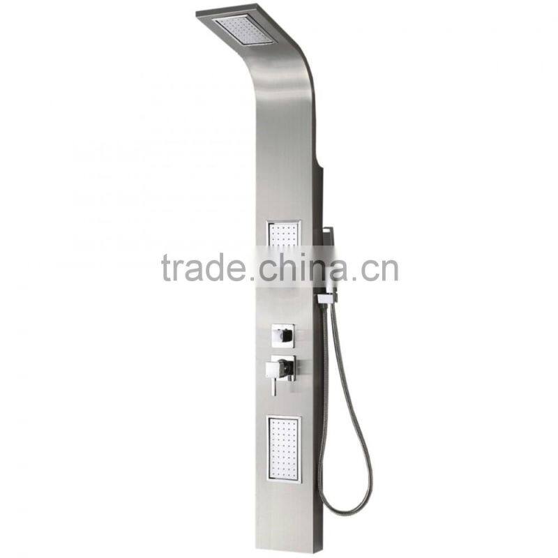 New Design LED Shower Panel With Thermostatic Faucet