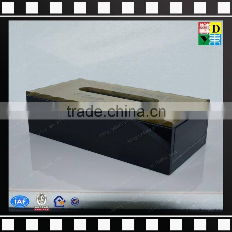 Handmade acrylic plastic napkin holder custom tissue box restaurant napkin holder wholesale from china manufacturer