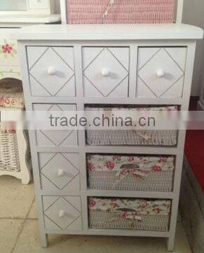 White Color Wood Storage Cabinet With Casters Europe Style Outdoor Cabinet White Laundry Cabinet Solid Wood Storage Bed