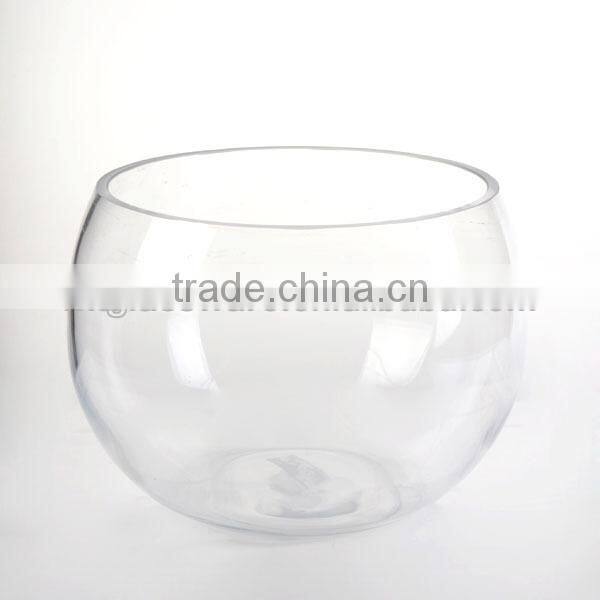 2015 fashion clear glass punch bowl/7pc set punch bowl set/punch bowl with cup