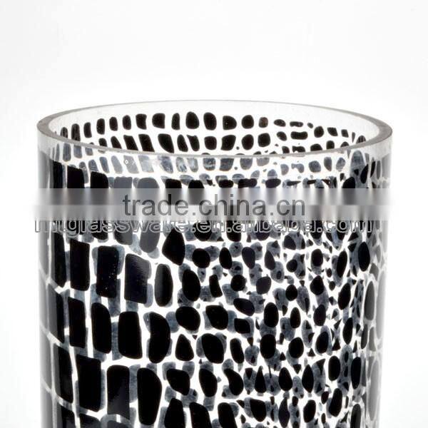 Home decortative red & silver colored holiday USA national hurricane lamp