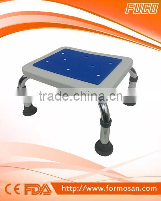 DELUXE PORTABLE FOLDING Bath safety shower chair with backrest and EVA padded seat hot sale in Japan