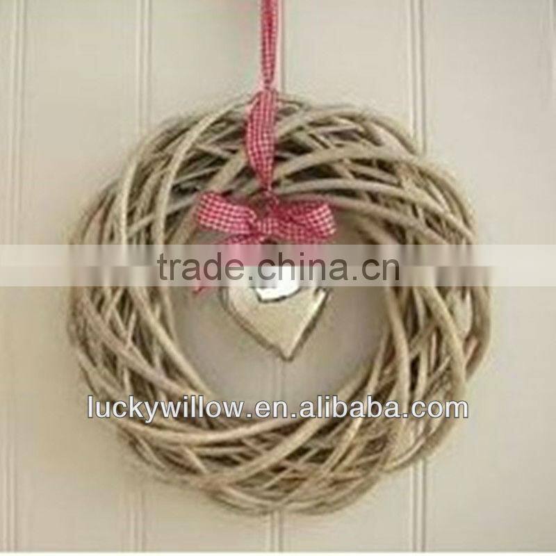 factory supply beautiful willow woven 2016 Christmas decoration