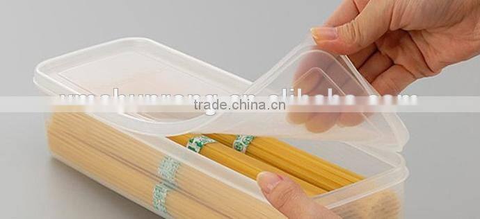 OEM&ODM Square Easy Open And Lock Storage Container/Plastic Pasta Storage Containers